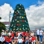 Con alegría alcalde Roberto Jiménez recibió la Navidad con su equipo de colaboradores