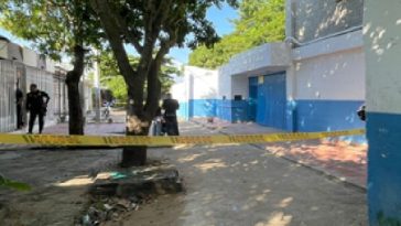 Colegio donde fue herida coordinadora y dos estudiantes, en Soledad (Atlántico).