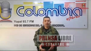 Coronel Carlos Realpe se va de la Brigada 16. Uno de sus mayores logros es haber sacado de Casanare a alias Antonio Medina