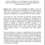 Corte Suprema de Justicia abrió investigación formal contra la congresista Karen Manrique por escándalo de corrupción en UNGRD