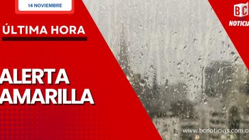 Declaran la alerta amarilla por incremento de las lluvias en Manizales