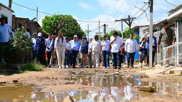 Defensora del Pueblo recorrió predios de Sabana 1 en busca de la legalidad