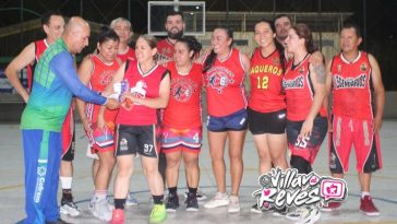 Definidos los ganadores de los torneos de baloncesto y voleibol master realizados por Cofrem