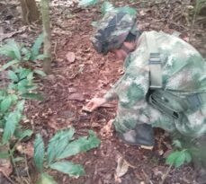 Destrucción de Minas Antipersonales en Tierralta, Córdoba