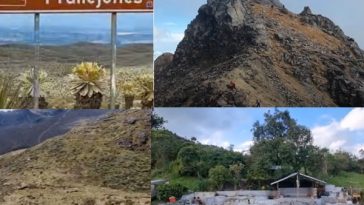 El volcán Chiles y su complejo termal, un atractivo turístico entre Nariño y Ecuador