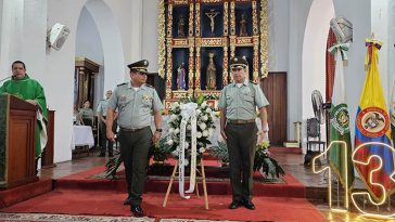 En el Cesar la Policía conmemoró aniversario de la institución