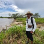 Gobernador César Ortiz Zorro arrancó obra en el río Charte que beneficiará a 400 familias en Maní