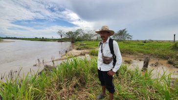 Gobernador César Ortiz Zorro arrancó obra en el río Charte que beneficiará a 400 familias en Maní