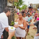 Gobernador Yamil Arana lidera acciones de emergencia en zonas afectadas por inundaciones en Cartagena y Turbaco