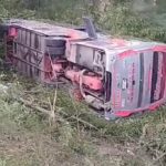 Heridos 13 docentes de Valledupar tras accidente de bus