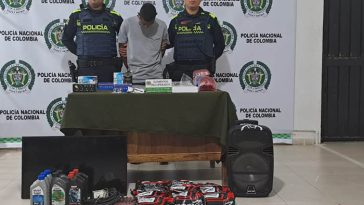 Hurtó en local comercial y lo agarró la policía