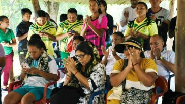 Imágenes de la inauguración de los Juegos Ancestrales Municipales en Barrancas.