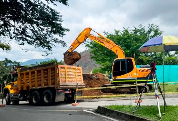 Iniciaron obras en la Avenida Gilberto Peláez que mejorarán acceso al Aeropuerto Matecaña