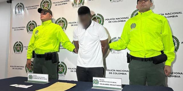 Capturan presunto integrante de redes de apoyo de las disidencias de las Farc en Neiva