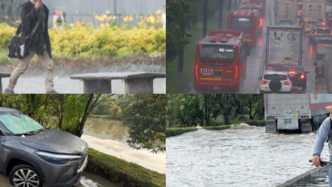 Inundación y caos: imágenes que dejaron las fuertes lluvias en Bogotá