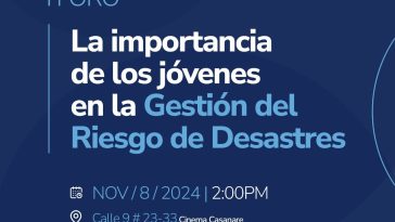 Jóvenes de Casanare se reúnen para fortalecer la Gestión del Riesgo de Desastres