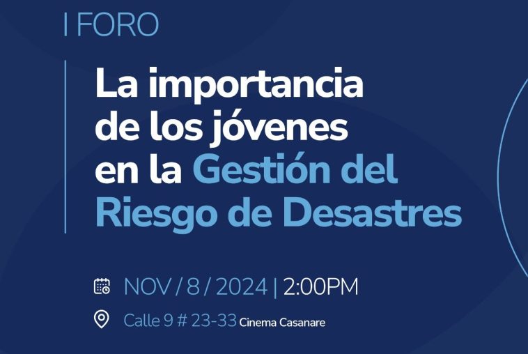 Jóvenes de Casanare se reúnen para fortalecer la Gestión del Riesgo de Desastres