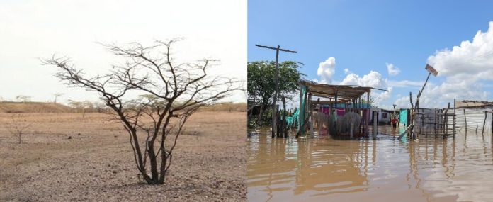 Aspectos de los fenómenos meteorológicos que afectan durante el año al departamento de La Guajira.