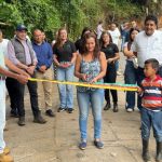 La comunidad, el SENA y la Alcaldía de Risaralda terminaron 190 metros de placa huella