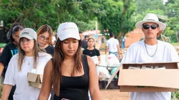 Llevan alimentos a personas vulnerables en Valledupar