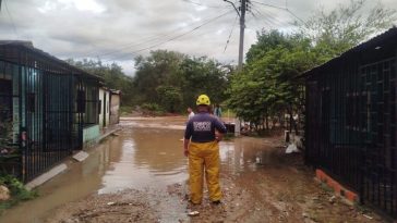 Lluvias generaron inundaciones en varios sectores de Neiva