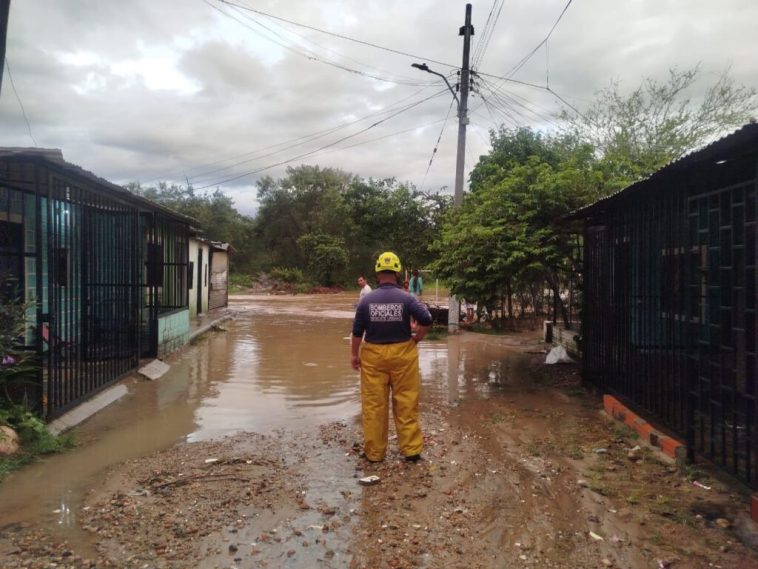 Lluvias generaron inundaciones en varios sectores de Neiva