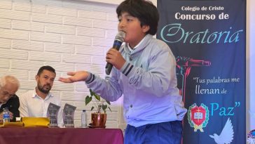 Manizales celebró la final municipal de oratoria 2024 en el Colegio de Cristo