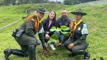 Manizales florece con la siembra de 210 árboles en el marco de los Juegos Nacionales Juveniles