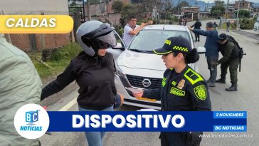 Más de 1.300 policías garantizarán la seguridad en Caldas durante el puente festivo