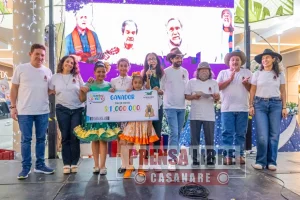 Más de 270 niños participaron en el Primer Festival Infantil de la Canción Llanera, organizado por Ecopetrol