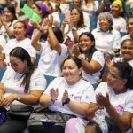 Más de 500 mujeres participaron del evento de conmemoración del #25N