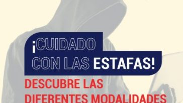 Modalidades de estafas