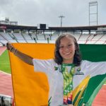 Natalia Hoyos obtiene medalla de plata para Caldas en los 1.500 mts de Atletismo