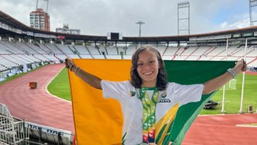 Natalia Hoyos obtiene medalla de plata para Caldas en los 1.500 mts de Atletismo