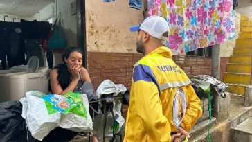 No para el drama de los damnificados en el barrio Santa Cruz