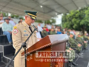 Nuevo comandante de la Octava División Brigadier General Jaime Alonso Galindo fue criado en Casanare