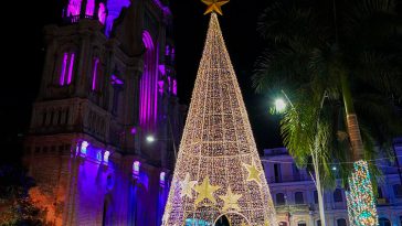 Palmira se ilumina con 7 millones de luces navideñas