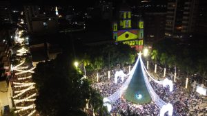 Pereira brilla, inicio de la navidad con música y alegría