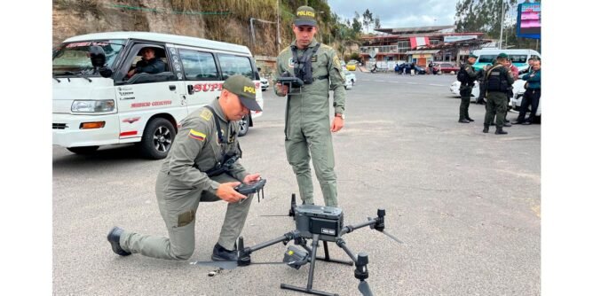 Policía refuerza seguridad en Ipiales