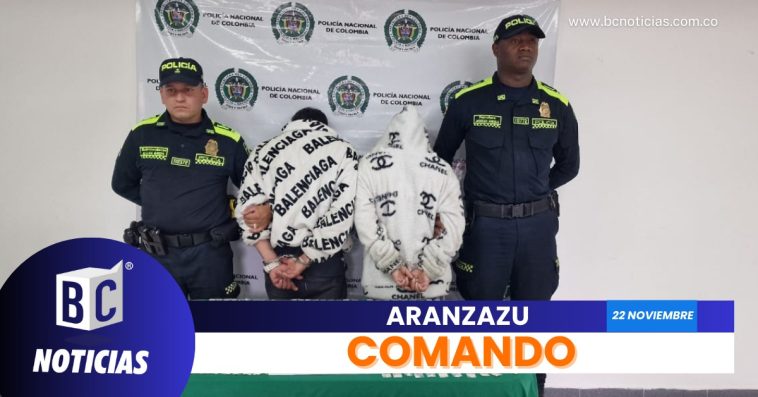 Policía desarrolló un comando situacional en Aranzazu para reducir los delitos