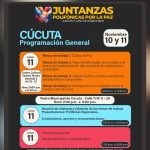 Programación General Juntanzas Polifónicas Cúcuta 10 Y 11 De Noviembre