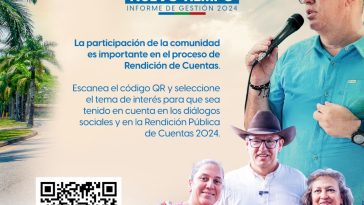 Rendición de cuentas: ciudadanos podrán participar accediendo al código QR