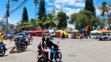 Parque principal de Sandoná