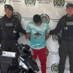 Sorprendido con una moto robada en Neiva