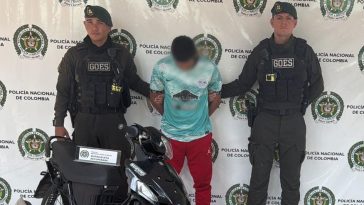 Sorprendido con una moto robada en Neiva