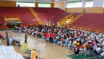 Donación de mercancía decomisada en Tumaco