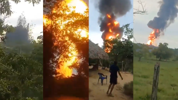 Volcán hace erupción en el Urabá antioqueño