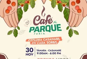 "Café al Parque" llega a Támara este 30 de noviembre. Aroma y tradición