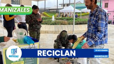 ¡Manizales recicla! Cinco toneladas de residuos posconsumo fueron recolectadas