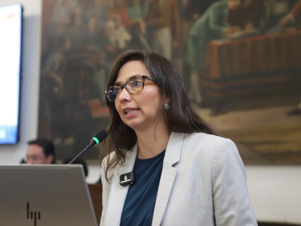 Ana María Cadena, secretaria de Hacienda de Bogotá